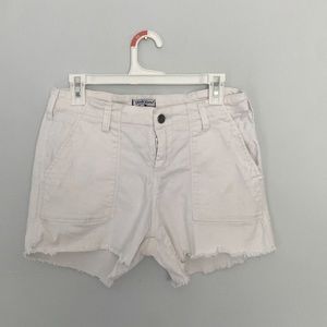 Dear John White Jean Shorts